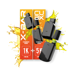 CUBX 2 Pods – Strawberry Mango