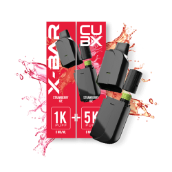 CUBX 2 Pods – Fraise Glacée