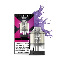 X-One Pro ×2 Pods Fraise...